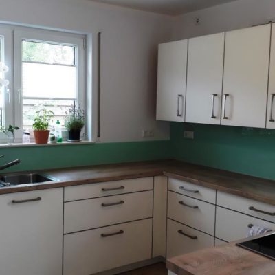 Küchenrückwand mintgrün