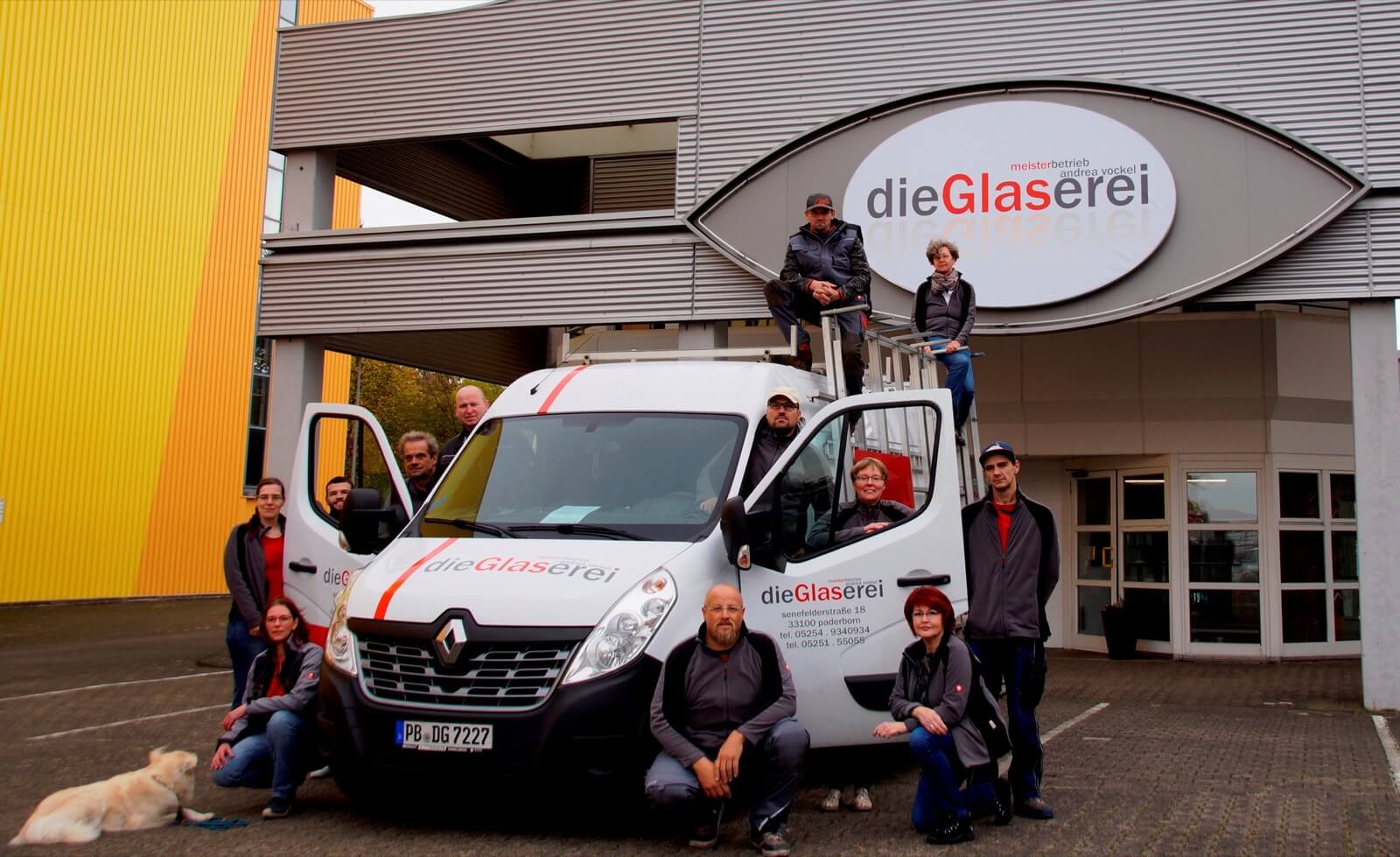 Die Glaserei Team